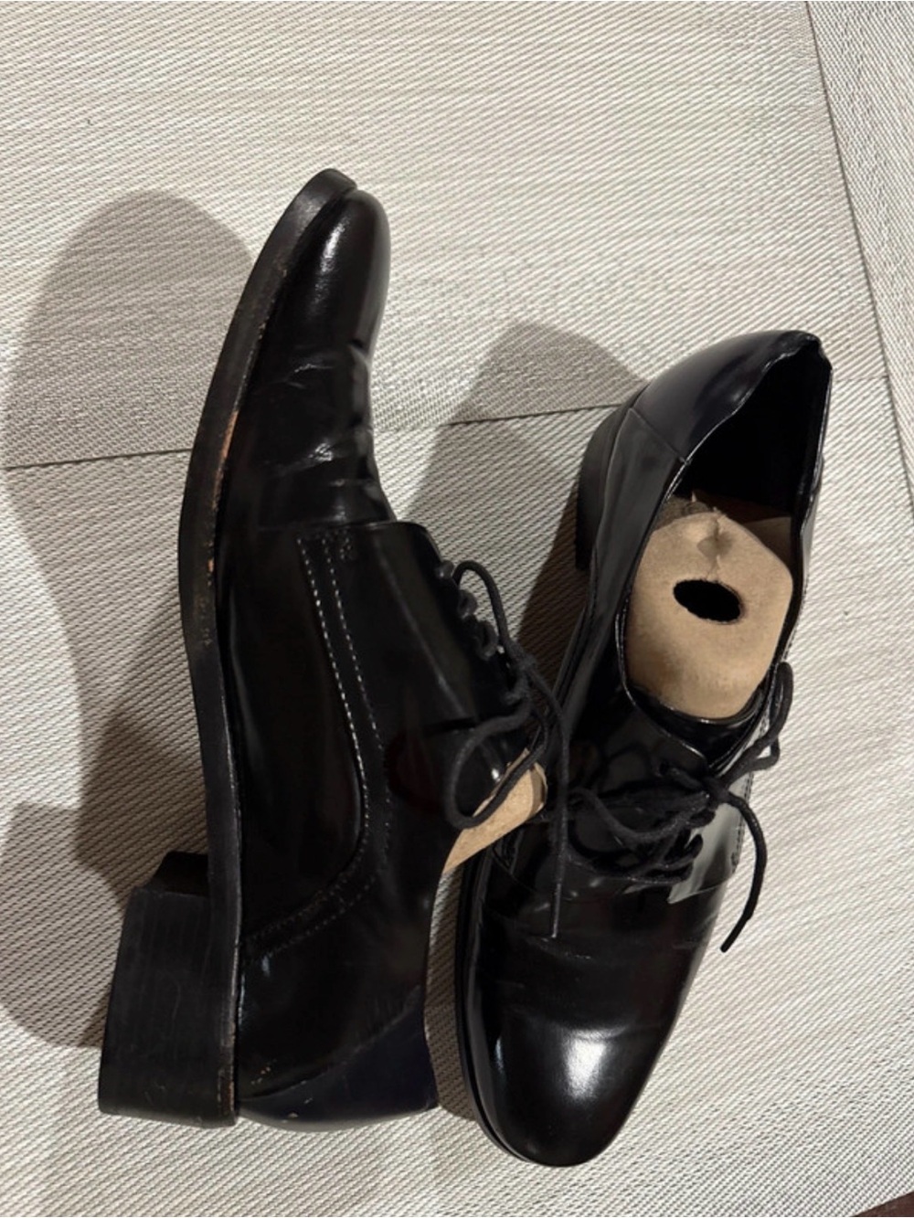 See by Chloe Black Leather Lace Up Women’s Oxford size 38